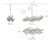 2020s Julie Neill for Visual Comfort Signature Farfalle Large Linear Chandelier in Gild For Sale - Image 5 of 5