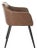 Modern Accent Chair in Brown For Sale - Image 4 of 11