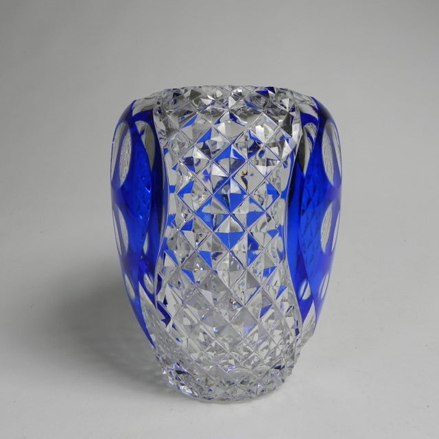 Number 136-180 Vase by Xavier Crespo for Val Saint Lambert, 1990s For Sale - Image 6 of 16