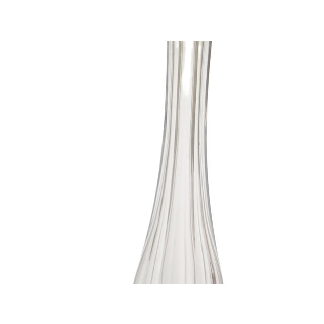Art Deco Crystal Silver Carafe, Denmark, 1950s For Sale - Image 8 of 13