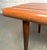 Lovely Mid-Century Modern Walnut Slat Bench For Sale In New York - Image 6 of 16