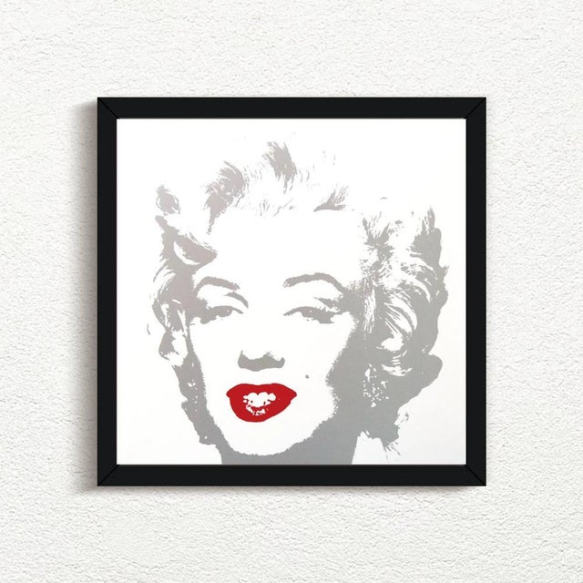 Sunday B. Morning (Andy Warhol), Golden Marilyn 35 Unframed: 91 x 91 cm (36 x 36 in) Framed: 99 x 99 cm (38.97 x 38.97 in)...