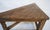 Brown Low Beautifully Carved Wood Corner Table For Sale - Image 8 of 16