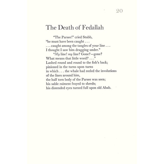 1968 "Moby Dick" Lithograph by Benton Spruance "The Death of Fedallah" For Sale - Image 4 of 6