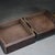Vintage Chinese Rosewood Box With Mother of Pearl Inlay & Brass Latch For Sale - Image 4 of 8