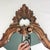 Midcentury Italian Rococo Style Mirror 25.75” X 11.25” For Sale - Image 4 of 12