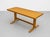 1960s Mid Century Modern Oak Bentwood Entryway Table, C. 1960’s For Sale - Image 5 of 10