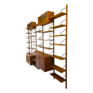 Danish Modular Teak Extensive Shelf System by Poul Cadovius for Cado Royal, 1950s For Sale