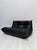 1990s Vintage Togo Sofa in Black Leather by Michel Ducaroy for Ligne Roset, 1990s, Set of 4 For Sale - Image 5 of 18