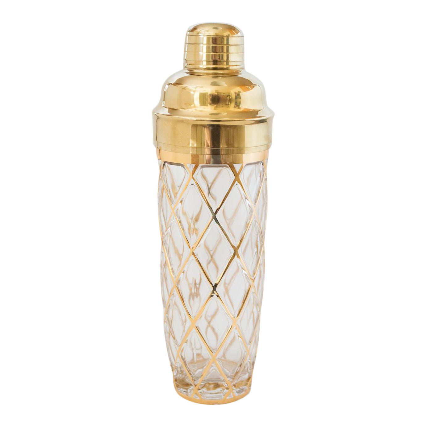 Joseph Altuzarra 18k Gold Lattice Cocktail Shaker Chairish