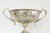 Contemporary Large Vintage Silverplate Patinated Urn Jardinière For Sale - Image 3 of 5
