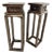 Antique Chinese Elmwood Pedestal Stands-a Pair of 2 For Sale