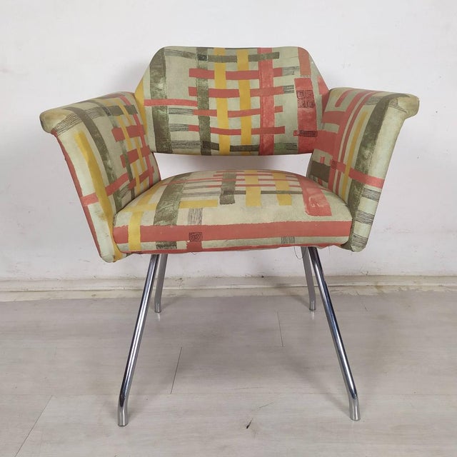 Vintage Armchair by Joseph André Motte, 1960s For Sale - Image 16 of 16