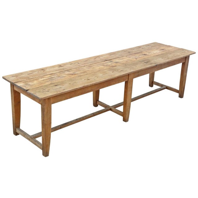 Antique 19th Century Refectory Dining Table 810, 1890s For Sale - Image 13 of 13