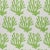 Sample - Schumacher x Molly Mahon Coral Wallpaper in Green For Sale