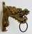 Mid 20th Century Vintage Solid Brass Dragon Motif Wall Hook For Sale - Image 5 of 5