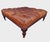 Oversized Tufted Chesterfield Leather Plantation Ottoman -Vicente Wolf Collection For Sale In Los Angeles - Image 6 of 18