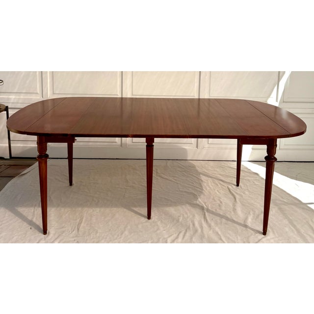 Vintage Watertown Slide Multi-Function Mahogany Expanding Console-to-Dining Table For Sale - Image 12 of 12
