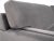 Scandinavian Helsinki Grey Velour Sofa For Sale - Image 10 of 12