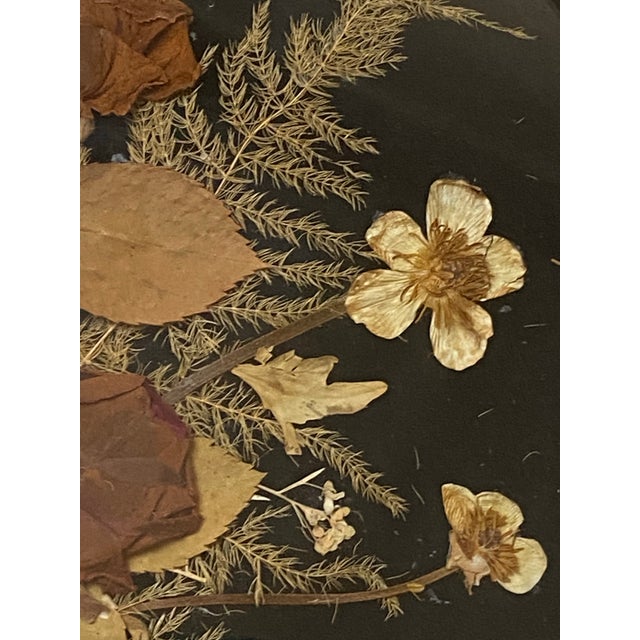 Set of 4 Hand Crafted Framed Pressed Flower Art/Wall Decor For Sale - Image 11 of 12