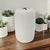 David Gil Spark Asterisk Vase produced by Bennington Potters and dated 1995. Executed in white glazed stoneware, the vase...
