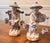 1940s Chinese Blue and White Figurines For Sale - Image 4 of 12