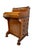 Victorian English Davenport Burl Wood Desk with Secret Compartment For Sale - Image 10 of 10