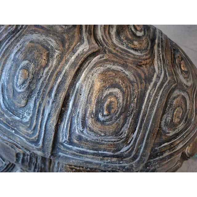 1990s Turtle Sculpture, 1990, Bronze For Sale - Image 5 of 9