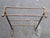 Mid 20th Century Vintage Solid Oak Blanket & Quilt Rack - Freestanding Towel Stand For Sale - Image 5 of 7
