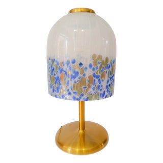 Vintage Murano Glass Table Lamp from Vistosi, 1980s For Sale