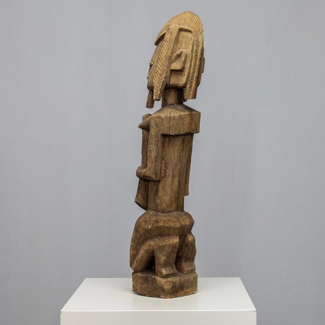 1970s African Artist, Dogon Female Sculpture, 1970s, Wood For Sale - Image 5 of 10