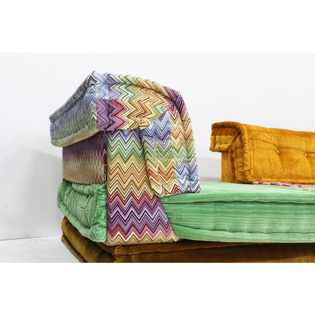 Missoni Mah Jong Sofa by Hans Hopfer for Roche Bobois, 2000s, Set of 15 For Sale - Image 12 of 15
