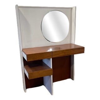 Vintage Sideboard with Mirror by Halaballa for Up-Zavody, 1970 For Sale