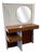 Vintage Sideboard with Mirror by Halaballa for Up-Zavody, 1970 For Sale