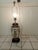 1930s 1930s Asian Ceramic + Wood Satsuma Crackle Glaze Hand Painted 32" Lamp For Sale - Image 5 of 15