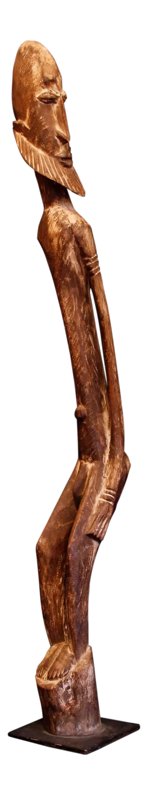 1960s Vintage Luba Hemba Singhiti Central African Carved Sculpture