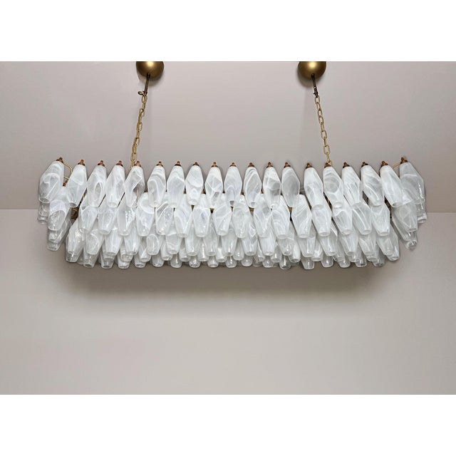 Murano Poliedri Hanging Light by Carlo Scarpa, 1990 For Sale - Image 4 of 18