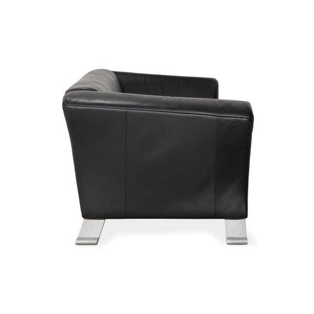 322 Two-Seater Sofa in Leather from Rolf Benz For Sale - Image 9 of 12