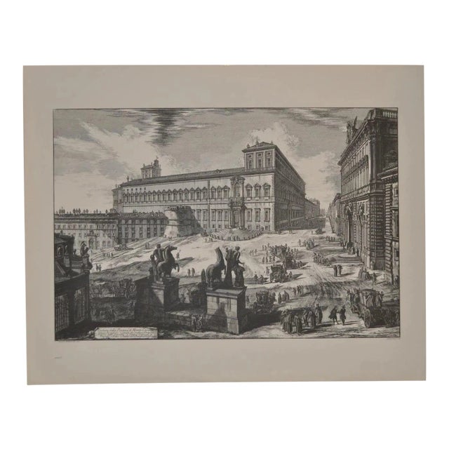 Piranesi Print by Sidney Z Lucas C.1950 For Sale