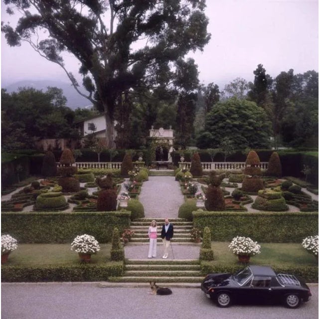 J. Gordon douglas 1970 by slim aarons slim aarons limited estate edition mr. And mrs. J gordon douglas in the formal...