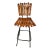 1960s Mid Century Modern Arthur Umanoff Wood Slat Bar Stool For Sale