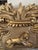 Large Baroque-Style Gilt Carved Lion Crest Mirror, 52” X 34” For Sale In Houston - Image 6 of 11