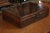 Chinese Red Leather Trunk For Sale - Image 4 of 8