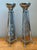 Contemporary Vintage 1994 Signed Mirrored Candlestick Holders - A Pair For Sale - Image 3 of 12