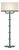 Alba Floor Lamp in Ceramic and Linen with Samuel & Sons Trimming by Popus Editions For Sale