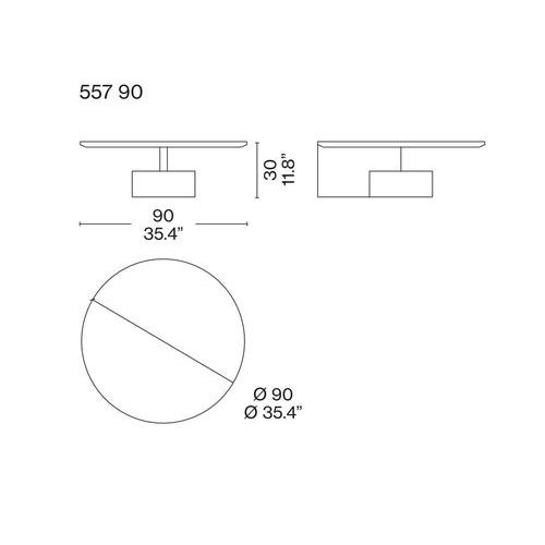 Low Sengu Table in Marble & Wood by Patricia Urquiola for Cassina, Italy For Sale - Image 9 of 18