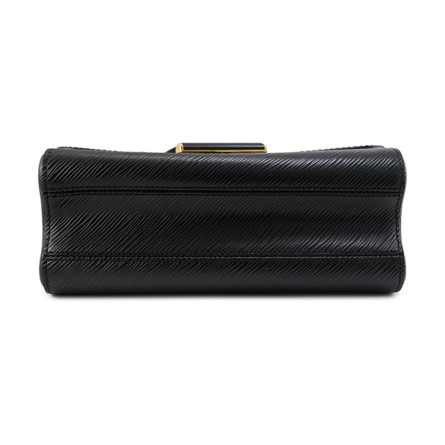 Louis Vuitton Twist MM Black Epi Leather Gold-Tone Chain Shoulder Bag For Sale In Houston - Image 6 of 12