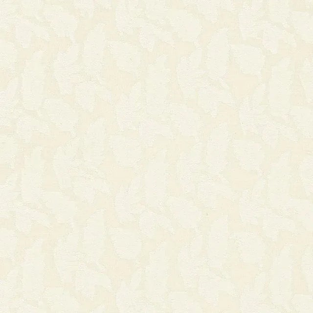 Sample - Schumacher Autumn Cutwork Fabric in Natural For Sale