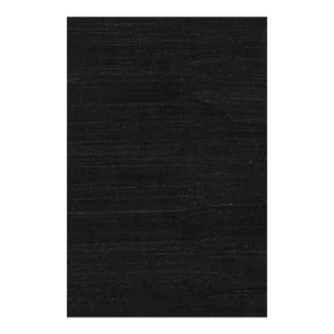 Rug & Kilim’s Solid Kilim Rug in Black Tones and Striae