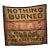 Hand‑Painted “Nothing Burned – Steam Clean Dry Goods” Canvas Banner For Sale